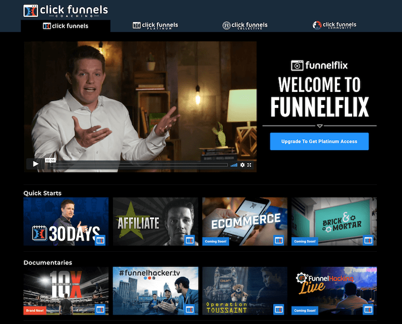 welcome to funnelflix