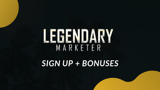 legendary marketer sign up