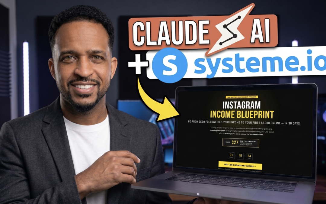 How to Build a Landing Page With Claude AI and Systeme.io (Step-by-Step)