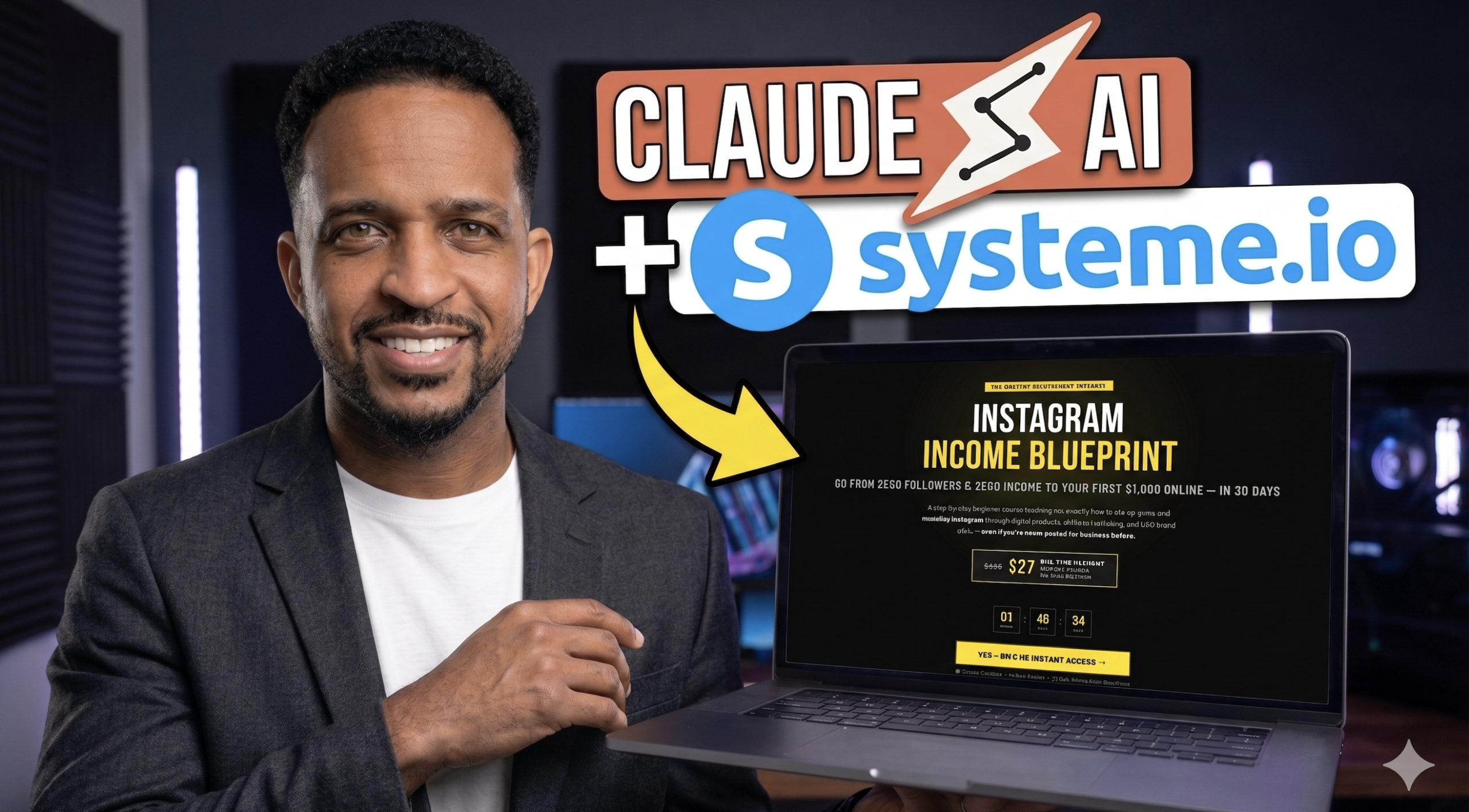 How to Build a Landing Page With Claude AI and Systeme.io (Step-by-Step)